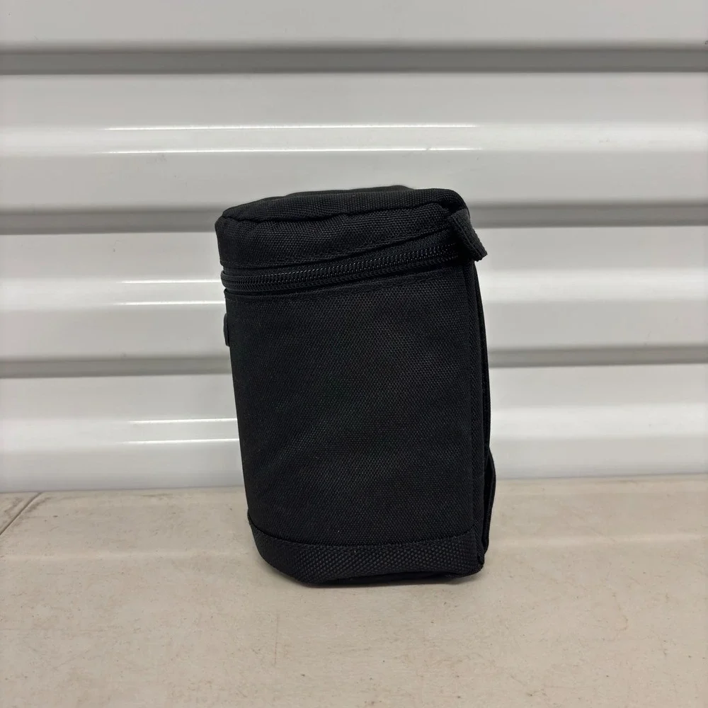 Lowepro Lens Case 9 x 13 cm Black Padded Camera Lens Pouch with SlipLock Tab